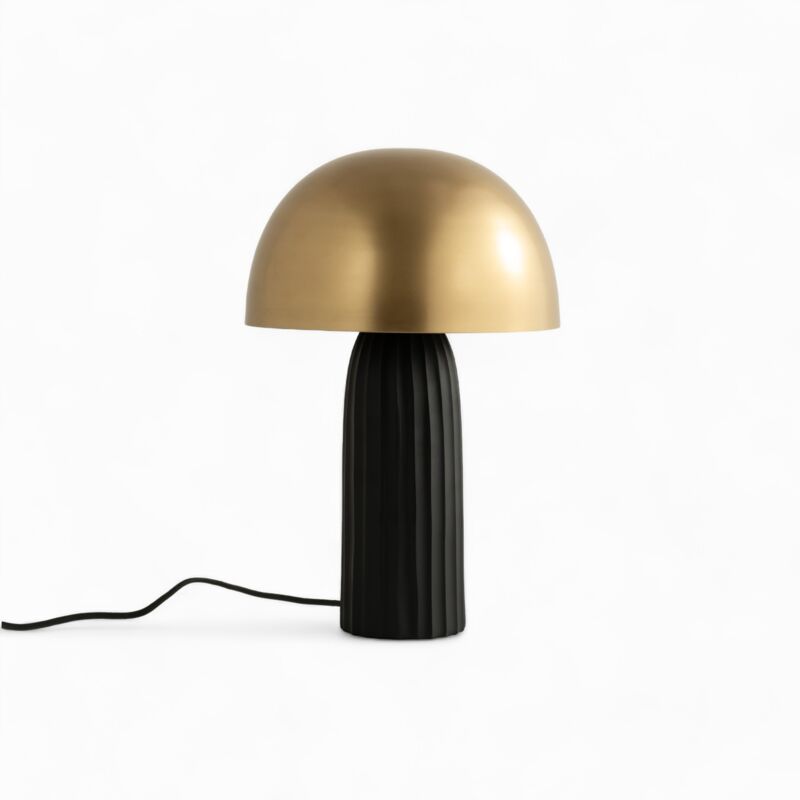 Rendez-vous Déco - Lampe en métal noir et doré - joy Rendez-vous Déco - Lampe en métal noir et doré - joy
