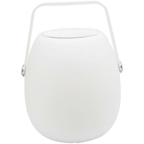 Lampe enceinte bluetooth sans fil SO PLAY Blanc Polyéthylène 10W - Blanc