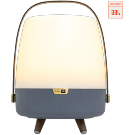 Lampe/Enceinte Lite UP MINI - SOUND BY JBL-bleu