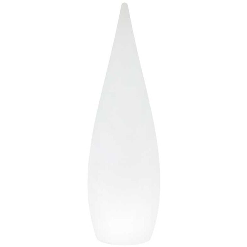 Luminaires de jardin, Lampe extérieur Palmas l Blanc en Plastique, trio