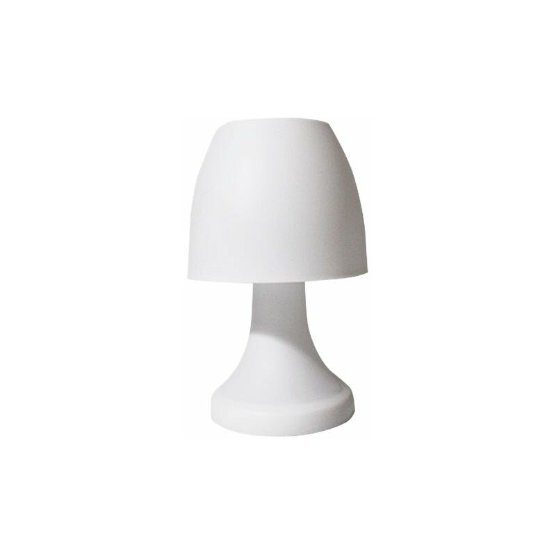 Silumen - Lampe Extérieure led Blanc H19cm Piles non incluses - Blanc - - Blanc