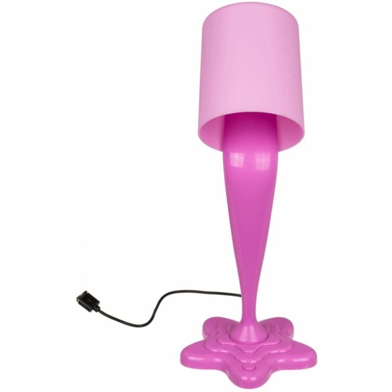Lampe fantaisie Pot de peinture - Rose