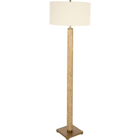 Lampe Floor Lorén Élégance Intemporelle - Beige doré nuancé élégant