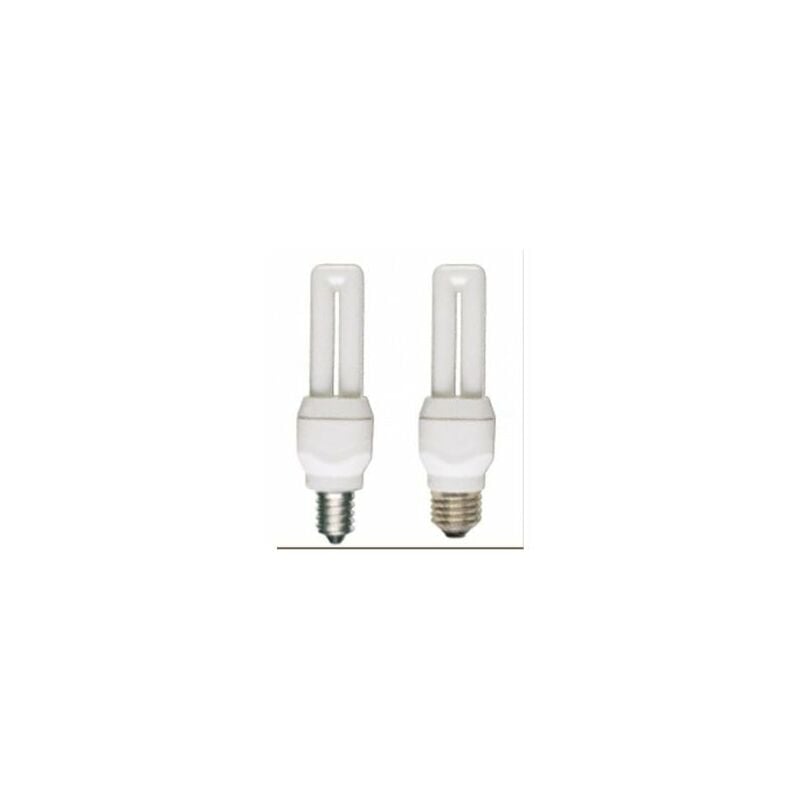 Lampe fluocompacte mini-lynx double longue durée blanc chaud 7W E27 Sylvania SYL0025530