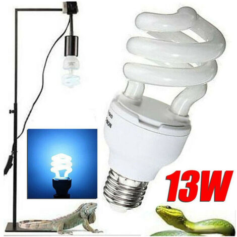 Lampe Fluorescente Uvb 5.0 Lampe Solaire Habitat Reptiles Extremement Lumineuse