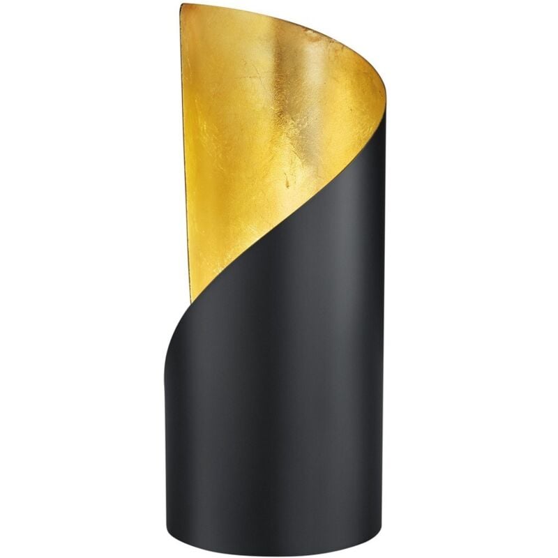 Defibrico - Lampe design, Lampe de table Frank Noir en Metal, trio
