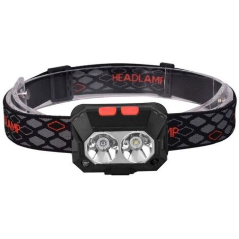 Lampe Frontal Puissante Usb Rechargeable 6 Modes Lampe Frontale Camping 1000 Lumin, Ipx4 Étanche, Durable 6-8 Heures Pour Pêche, Camping, Lecture, Randonnée, Cyclisme..DEBUNS