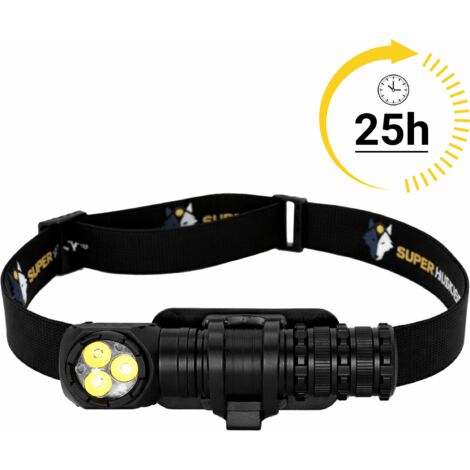 Lampe frontale 2 en 1 LITE300 - 600 lumens / rechargeable