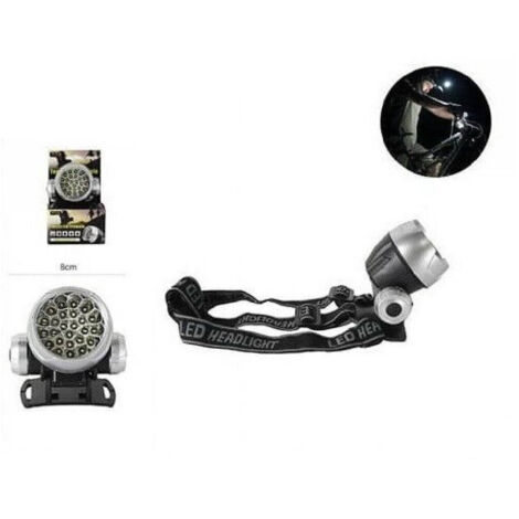 Lampe Frontale 25 Led Chasse Peche Travail Randonnee 63368