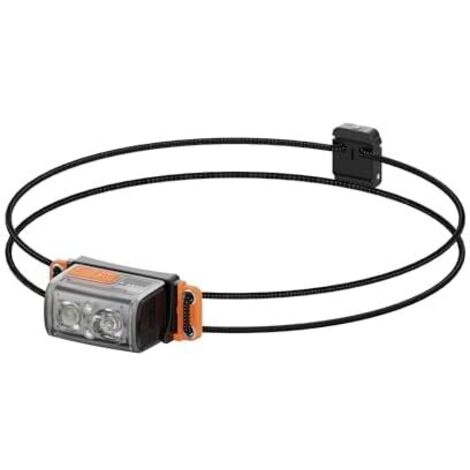 Lampe Frontale - 600 Lumen - Rechargeable USB-C - Étanche IP67 - 6 Modes Lumineux - Bandeau Réglable - Pour Randonnée Camping Pêche