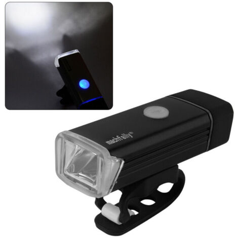 Lampe Frontale à Led 180 Lumens Pour Vélo, Rechargeable Et Aimantée