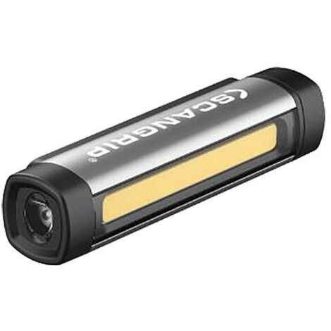 Lampe frontale à LED rechargeable scangrip® FLEX WEAR KIT, lampe sans fil, 3,7 V avec batterie 0,8 Ah