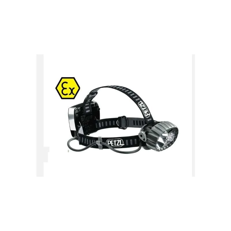 Lampe frontale antidéflagrante double foyer led 5+1W avec batterie rechargeable 2700mAh petzl duo atex led 5