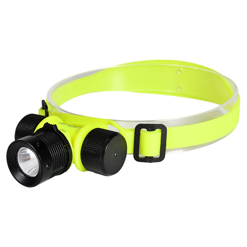 Lampe frontale de plongée à LED