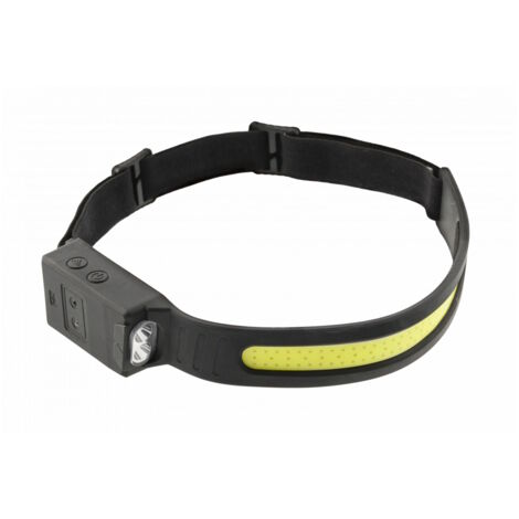 Lampe frontale Hogert HT1E426 3 7 V 1 2 Ah accu.