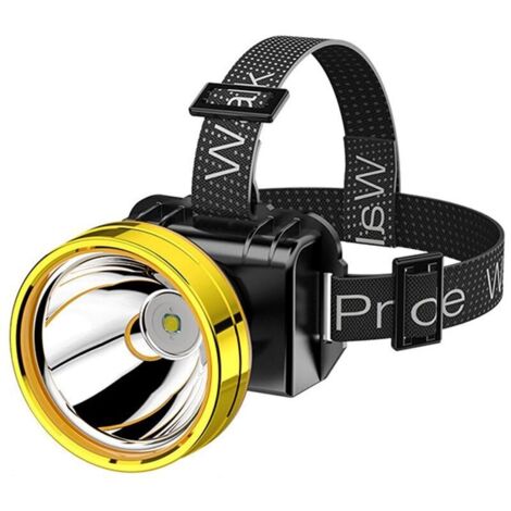 Lampe frontale la plus puissante Lampe frontale Usb  phares,Lampe de poche frontale rechargeable pour éclairage extérieur