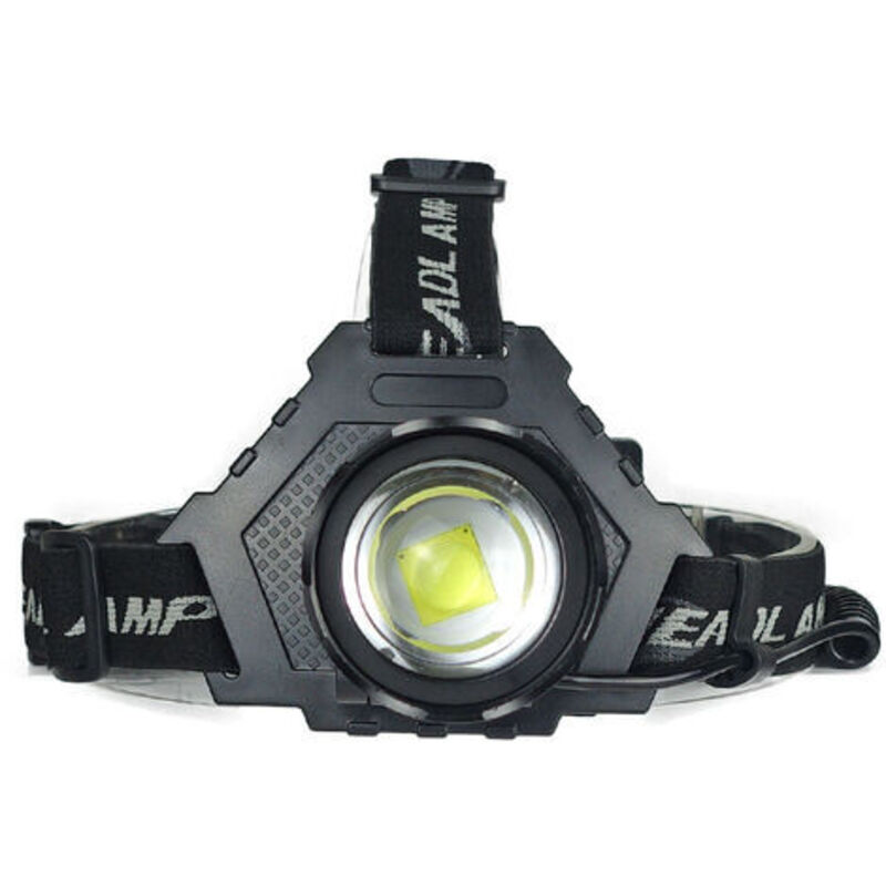 Lampe frontale Lampe Frontale Rechargeable led, 90000 Lumens Super Lumineux avec 5 Modes et Niveau IPX7 Lampe Frontale Rechargeable usb Étanche,