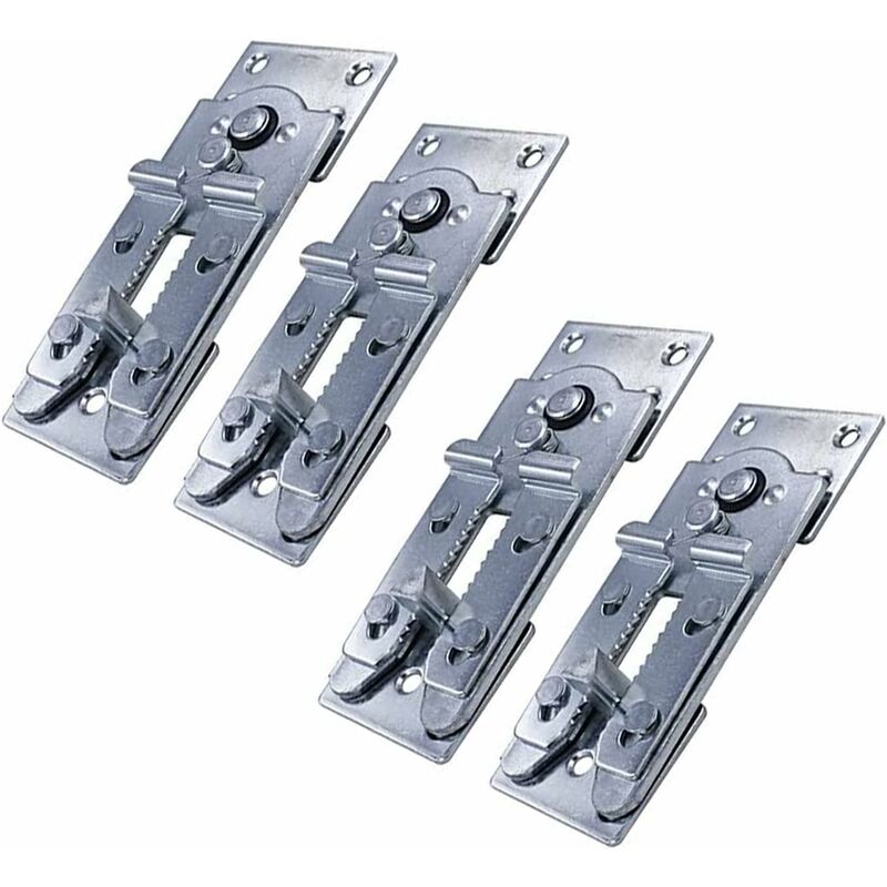 Sunxury - Connecteurs de canapé 4 pièces, vis de connexion de canapé sectionnel, pièces de rechange de canapé sectionnel, meubles