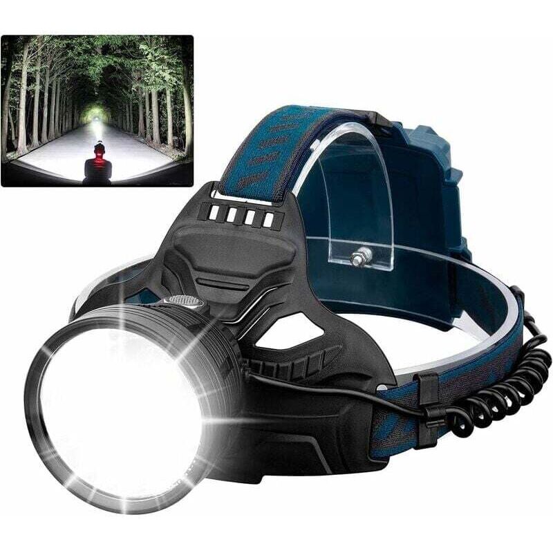 Lampe frontale Lampe frontale rechargeable led pour adultes usb lampe frontale rechargeable pour camping course chasse