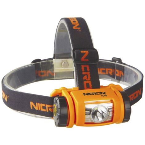 Lampe frontale led 200 lumens à piles NICRON - 02196