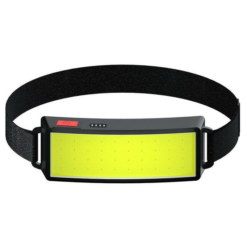 Lampe frontale led cob rechargeable - Ultra lumineuse, légère - 500 lumens - 3 modes d'éclairage - Lampe frontale usb réglable pour camping,
