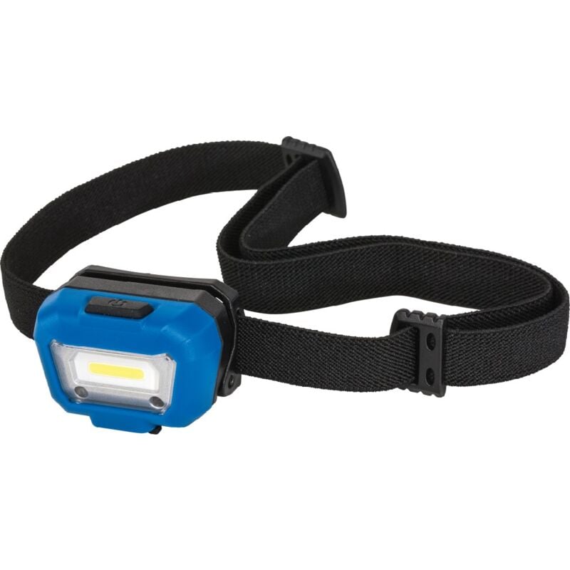 As-schwabe - Akku Stirnlampe An/Aus Sensor 2 Watt 100/200 Lumen Ladegerät IP54