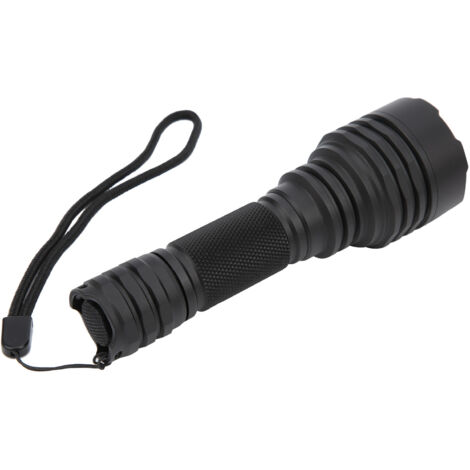 Lampe frontale LED étanche en alliage d'aluminium pour randonnée et camping, lumière blanche et rouge