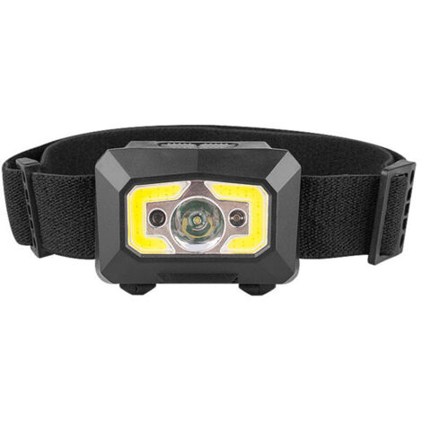 Lampe frontale LED, Lampe de Poche USB Rechargeable Super Puissante 500 Lumens Lampe Phare Torche Frontale