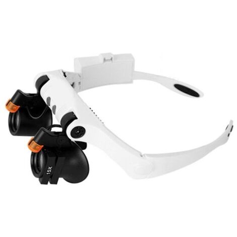 Lampe frontale LED, loupe frontale avec éclairage