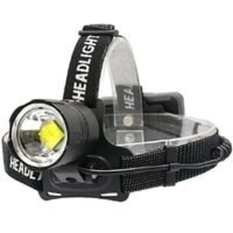 Lampe Frontale LED Rechargeable 10000 Lumens XHP70.2 Lampes Frontales Puissante Phare de Travail Haute Puissance Phare Zoomable pour la Pêche Spéléo