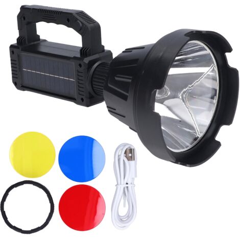 Lampe Frontale LED Rechargeable Imperméable pour Randonnée, Camping et Urgence