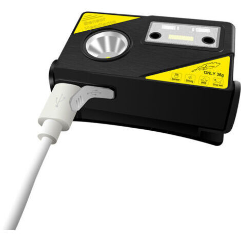 Lampe Frontale LED Rechargeable USB, Lampe Frontale Super Lumineuse avec 3 Modes, phare LED étanche à Capteur
