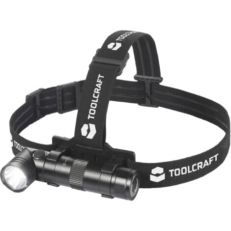 Lampe frontale LED SMD TOOLCRAFT TO-7838469 à batterie 2000 lm 200 h TO-7838469 X956522