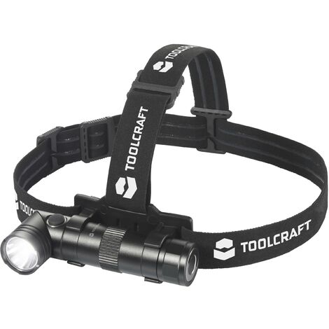 Lampe frontale LED SMD TOOLCRAFT TO-7838469 à batterie 2000 lm 200 h TO-7838469 X956522