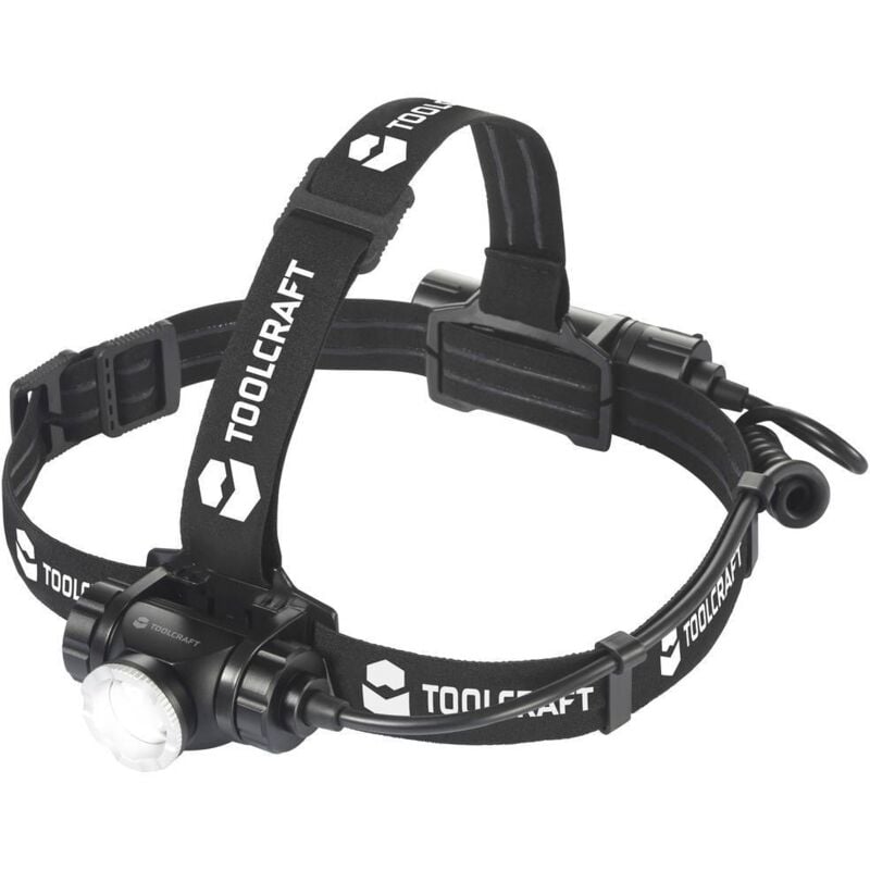 Toolcraft - Lampe frontale led smd TO-7838472 à batterie 1000 lm 5.5 h TO-7838472