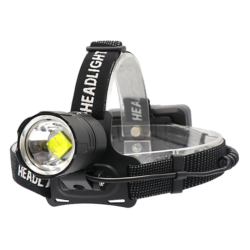 ZVD - Lampe Frontale led Super Brillante 20000 Lumens - 3 Modes Rechargeable usb (Camping, Pêche, Réparation)