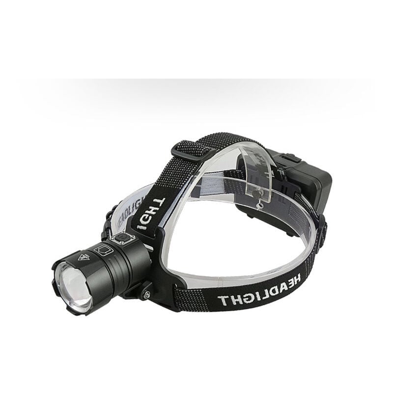 Lampe Frontale led usb Rechargeable Super Lumineux 4000 Lumen XHP70, Puissante Zoom rétractable 3 Modes Étanche Torche Frontale avec 3x18650