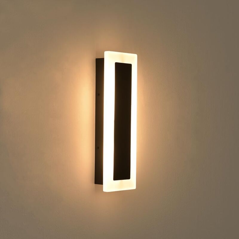 Lampe frontale miroir de salle de bain, lampe murale LED étanche, bande longue 30cm, lumière neutre