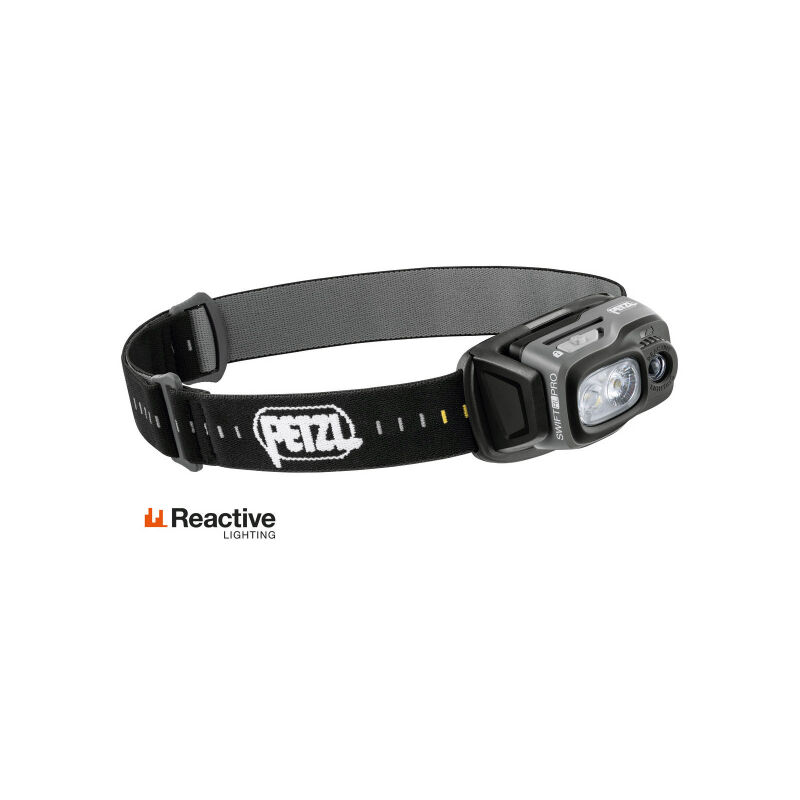 Lampe frontale Petzl swift rl pro rechargeable 900Lm reactiv Lighting