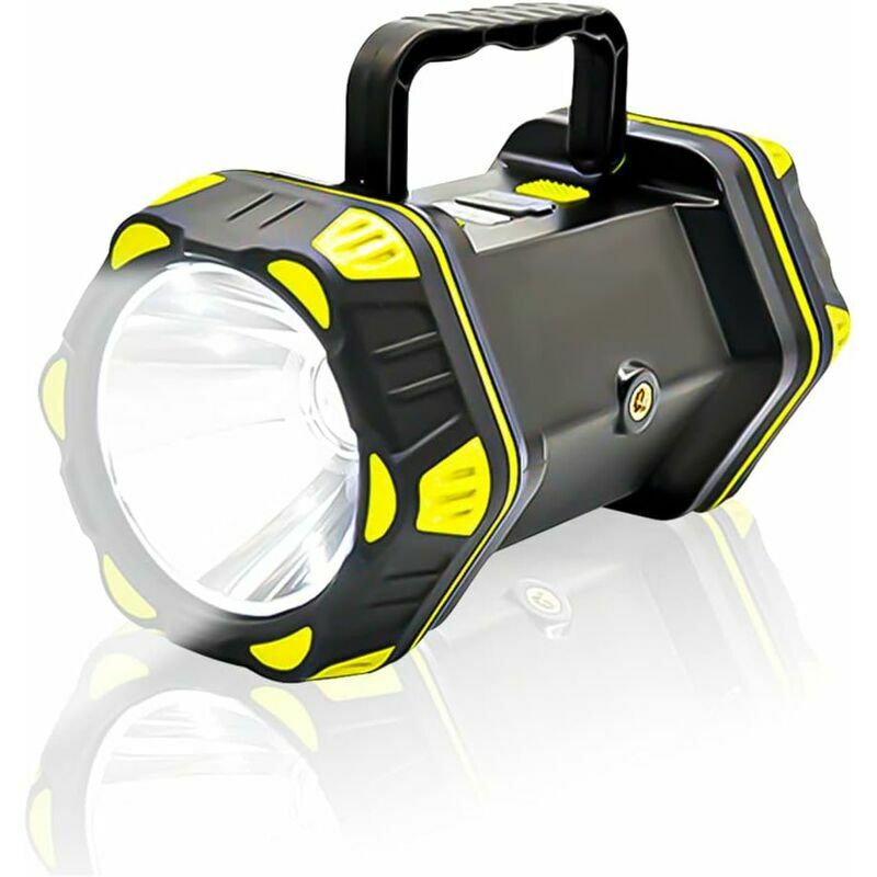 Lampe frontale portable led Camping Light Lampe de poche super lumineuse rechargeable avec banque d'alimentation 5000 mAh Lnkl 8 modes d'éclairage