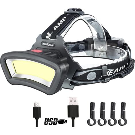 Lampe frontale casque