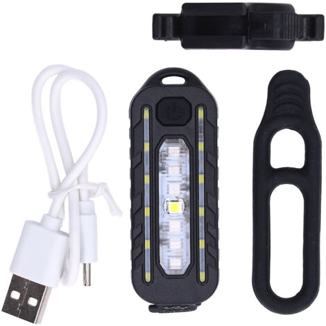 Lampe frontale USB étanche multifonction pour vélo, camping et aventures en plein air