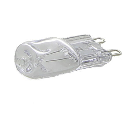 Lampe halogene 25W G9 482000097185 pour Micro-ondes BAUKNECHT, HOTPOINT ARISTON, KITCHENAID, WHIRLPOOL
