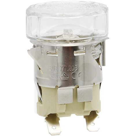 Lampe halogène 40W - G9 avec douille pour four Whirlpool, Indesit, IKEA, Bauknecht -
            481010638530