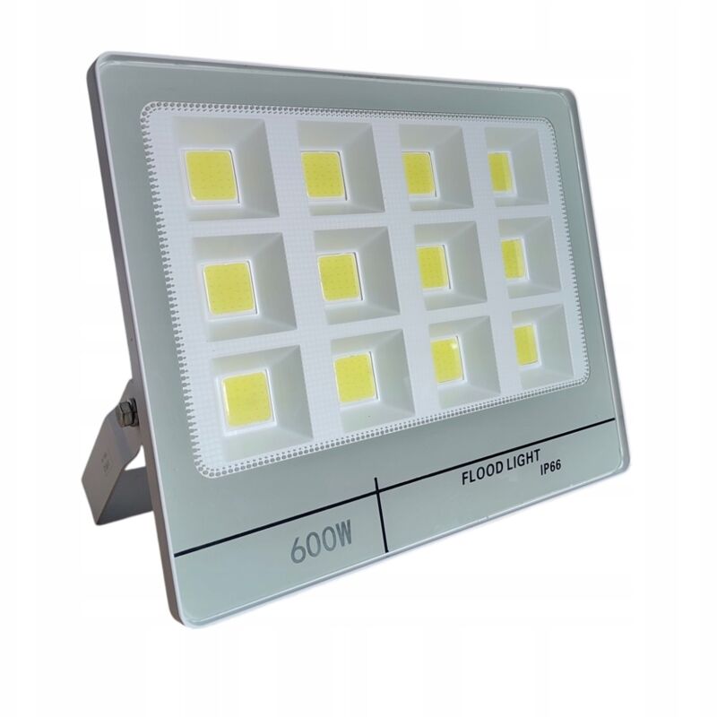 Lampe Halogène Led 600w Construction Réflecteur Jardin Entrepôt Blanc Nouveau