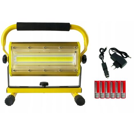 LAMPE HALOGÈNE LED PORTABLE À BATTERIE 100W