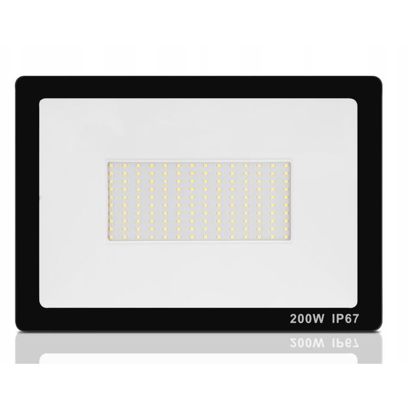 LAMPE HALOGÈNE PROJECTEUR LED 200w CERTIFICAT DE PUISSANCE