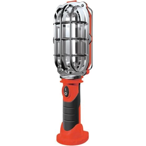 Lampe Handy Bright – VENTEO – Lampe 2 en 1 LED 500 Luminens - Lampe portable sans fil fonctionne sur piles avec base aimanté – Idéal pour la voiture/cave/grenier/garage/chambre