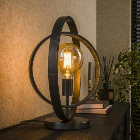 Lampe industrielle anneaux croisés TRIBECA