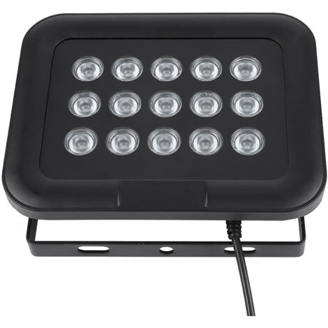 Lampe infrarouge étanche 15 LED pour caméra surveillance, éclairage nocturne 12V